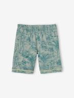 Pijama com estampado selva, para menino verde-salva 