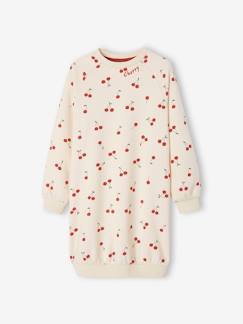 -Vestido fantasia estilo sweat, para menina