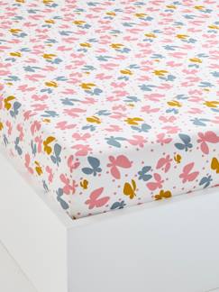 Têxtil-lar e Decoração-Roupa de cama criança-Lençóis-capa-Lençol-capa para criança, tema Voo de borboletas