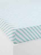 Lençol-capa para bebé, tema Jungle party Verde / branco 