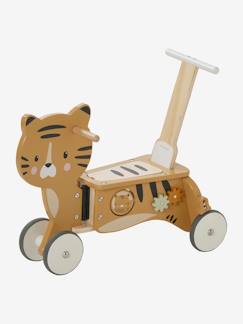 Brinquedos-Primeira idade- Baloiços, carrinhos de marcha, andarilhos e triciclos-Carrinho de marcha, 2 em 1, em madeira FSC®