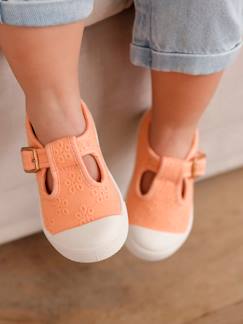 Calçado-Calçado bebé (17-26)-Bebé caminha menina (19-26)-Sapatilhas-Sapatos em tecido, para bebé menina