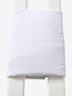 Contorno de berço respirável Branco estampado 