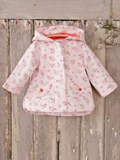 Bebé 0-36 meses-Blusões, ninhos-Blusões-Impermeável com capuz, para bebé menina