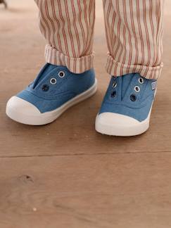Calçado-Calçado bebé (17-26)-Bebé caminha menino (19-26)-Sapatilhas em tecido, com elástico, para bebé