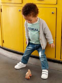 Bebé 0-36 meses-Calças, jeans-Jeans direitos, para bebé menino