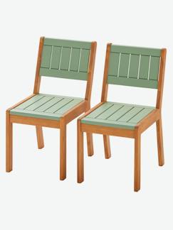 Quarto e Arrumação-Quarto-Cadeiras, pufes, cadeirões-Cadeiras infantário-Lote de 2 cadeiras outdoor Montessori, Summer, especial infantário