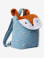 Mochila raposa, personalizável azul-acinzentado 