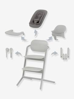 Puericultura-Cadeiras altas bebé, assentos-Conjunto 4-em-1, cadeira alta com espreguiçadeira, Cybex Lemo 2