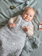 Saco de bebé personalizável, sem mangas, em gaze de algodão, Clareira  