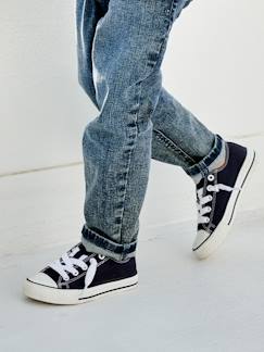 Calçado-Calçado menino (23-38)-Sapatilhas em tecido, com elástico, para menino