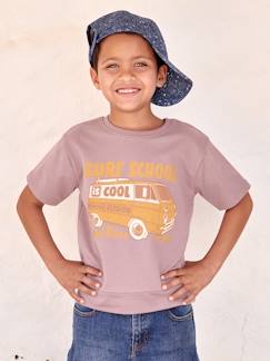 Menino 2-14 anos-T-shirts, polos-T-shirts-T-shirt com carrinha, para menino