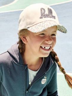 Menina 2-14 anos-Acessórios-Gorros, cachecóis, luvas-Boné com inscrição "hello", para menina