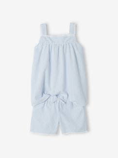 Menina 2-14 anos-Pijamas-Pijama às riscas, para menina