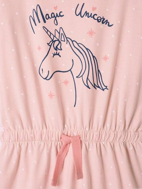 Camisa de dormir, Unicórnio, para menina rosa-pálido 