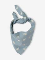Conjunto de 3 peças, camisa + calças + lenço, para bebé azul-céu 