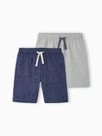 Lote de 2 calções de pijama para menino marinho 