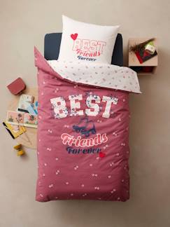 Têxtil-lar e Decoração-Roupa de cama criança-Conjunto capa de edredon + fronha de almofada para criança, BFF