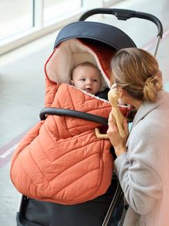 Puericultura-Capas para carrinho de bebé, mantas-Capa acolchoada, para carrinho de bebé
