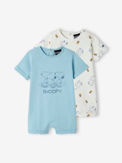 Bebé 0-36 meses-Lote de 2 macacões Snoopy Peanuts®, para bebé
