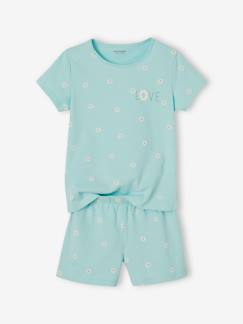 Menina 2-14 anos-Pijamas-Pijama margaridas Basics, para menina