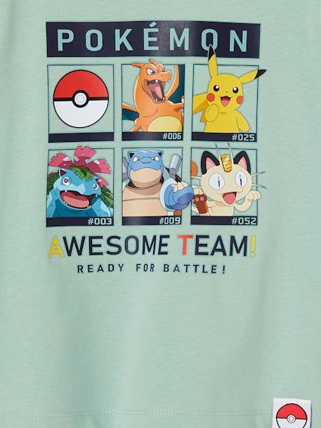T-shirt Pokémon®, para criança verde-água 