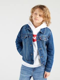 Menino 2-14 anos-Casacos, blusões-Casacos-Casaco Trucker Jacket da LEVI'S®, em ganga
