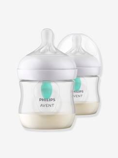 Puericultura-Alimentação Bebé-Biberões, acessórios-Lote de 2 biberões de 125 ml, da Philips AVENT Natural Response