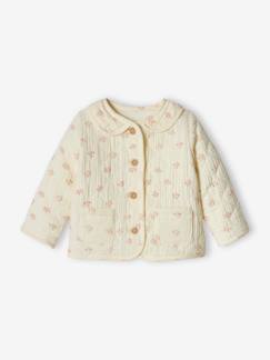 Bebé 0-36 meses-Camisolas, casacos de malha, sweats-Casacos-Casaco em gaze de algodão, para bebé