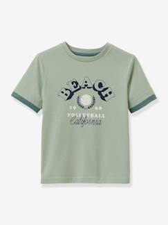 Menino 2-14 anos-T-shirts, polos-T-shirt da CYRILLUS, em algodão bio, para menino