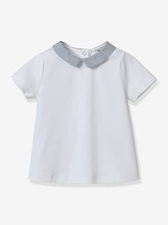 Bebé 0-36 meses-Blusas, camisas-Blusa da CYRILLUS, em algodão bio, para bebé