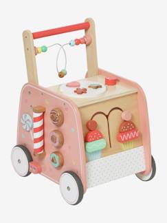 Brinquedos-Primeira idade- Baloiços, carrinhos de marcha, andarilhos e triciclos-O meu lindo carrinho de marcha, especial pastelaria, em madeira FSC®