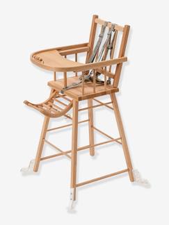 Puericultura-Cadeiras altas bebé, assentos-Cadeira alta tradicional fixa, André da COMBELLE