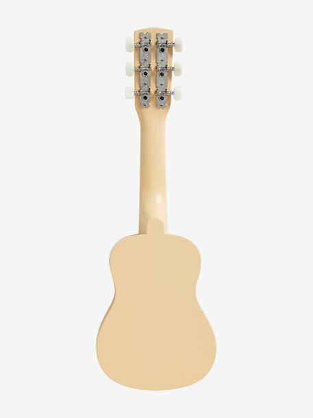 Guitarra Montessori em madeira FSC® bege 