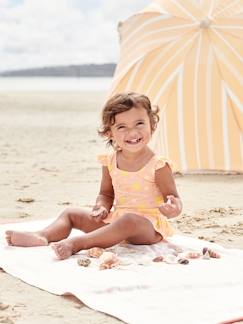 Bebé 0-36 meses-Fatos de banho, acessórios de praia-Fato de banho citrinos, para bebé menina