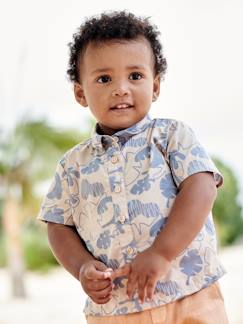 Bebé 0-36 meses-Blusas, camisas-Camisa de mangas curtas, para bebé