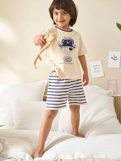 -Pijama de menino, estilo marinheiro, coleção cápsula família