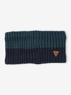 Gola snood bicolor, para menino