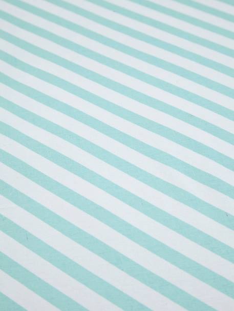 Lençol-capa para bebé, tema Jungle party Verde / branco 