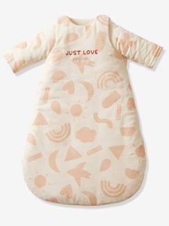 Têxtil-lar e Decoração-Saco de bebé com mangas amovíveis, em algodão bio*, Happy Sky