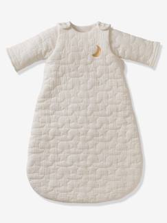 Têxtil-lar e Decoração-Saco de bebé acolchoado em gaze de algodão bio*, mangas amovíveis, Noites de Sonho