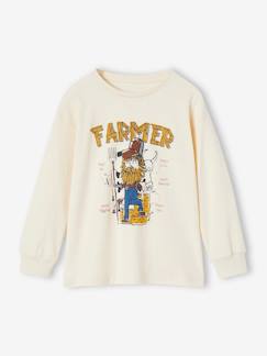 Menino 2-14 anos-T-shirts, polos-Camisola farmer, para menino