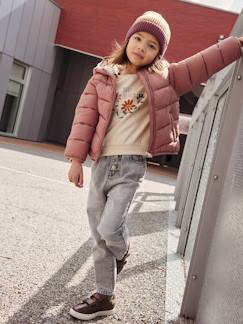 Materiais Reciclados-Menina 2-14 anos-Casacos, blusões-Blusão leve, com capuz, para menina