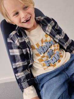 Menino 2-14 anos-Camisas-Camisa aos quadrados, em flanela, para menino