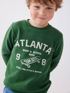 Menino 2-14 anos-Camisolas, casacos de malha, sweats-Sweat Basics, motivos gráficos, para menino