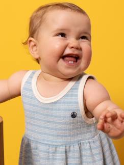 Bebé 0-36 meses-Vestido sem mangas, da Petit Bateau