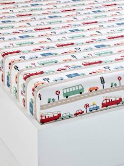 Têxtil-lar e Decoração-Roupa de cama criança-Lençol-capa para criança, tema Auto-city