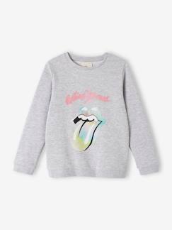 Menina 2-14 anos-Camisolas, casacos de malha, sweats-Sweat The Rolling Stones®, para criança
