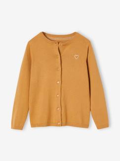 Menina 2-14 anos-Camisolas, casacos de malha, sweats-Casaco para menina