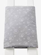 Contorno de berço respirável Branco estampado 